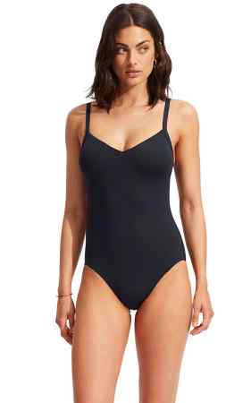 seafolly separates goddess sweetheart one piece swimsuit true navy 03